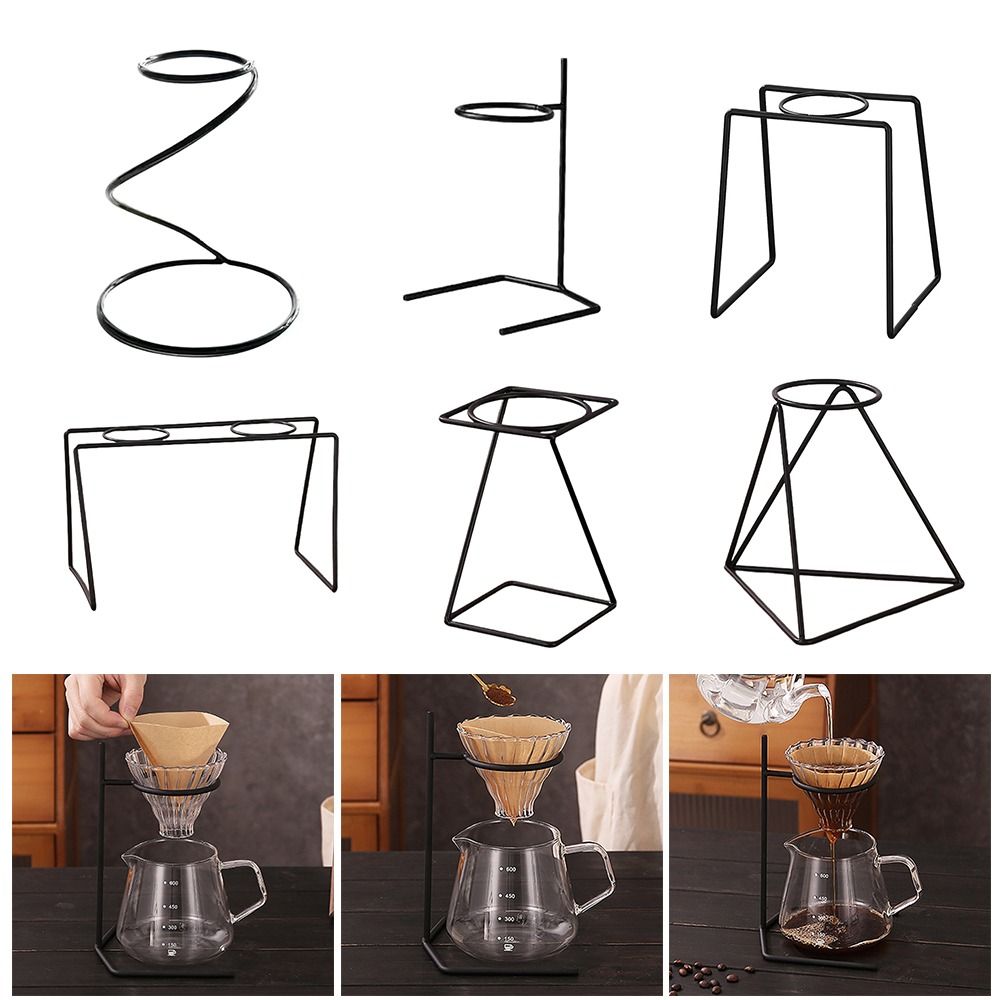 Coffee Equipment Rack - Filter kopi hitam, pemegang cangkir perlengkapan