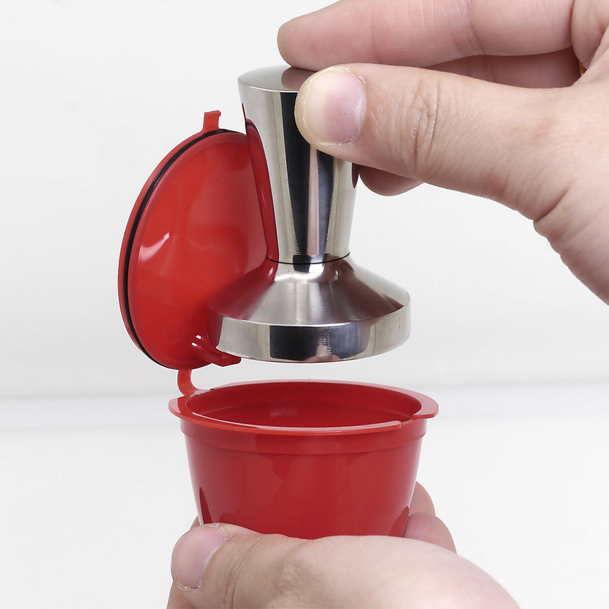 Espresso Tamper Set - Baja tahan karat pintar Dolce Gusto