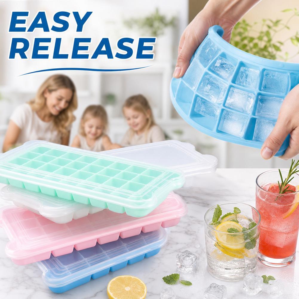 Coffee Equipment Tray - Cetakan Es Batu Silikon Dengan Tutup