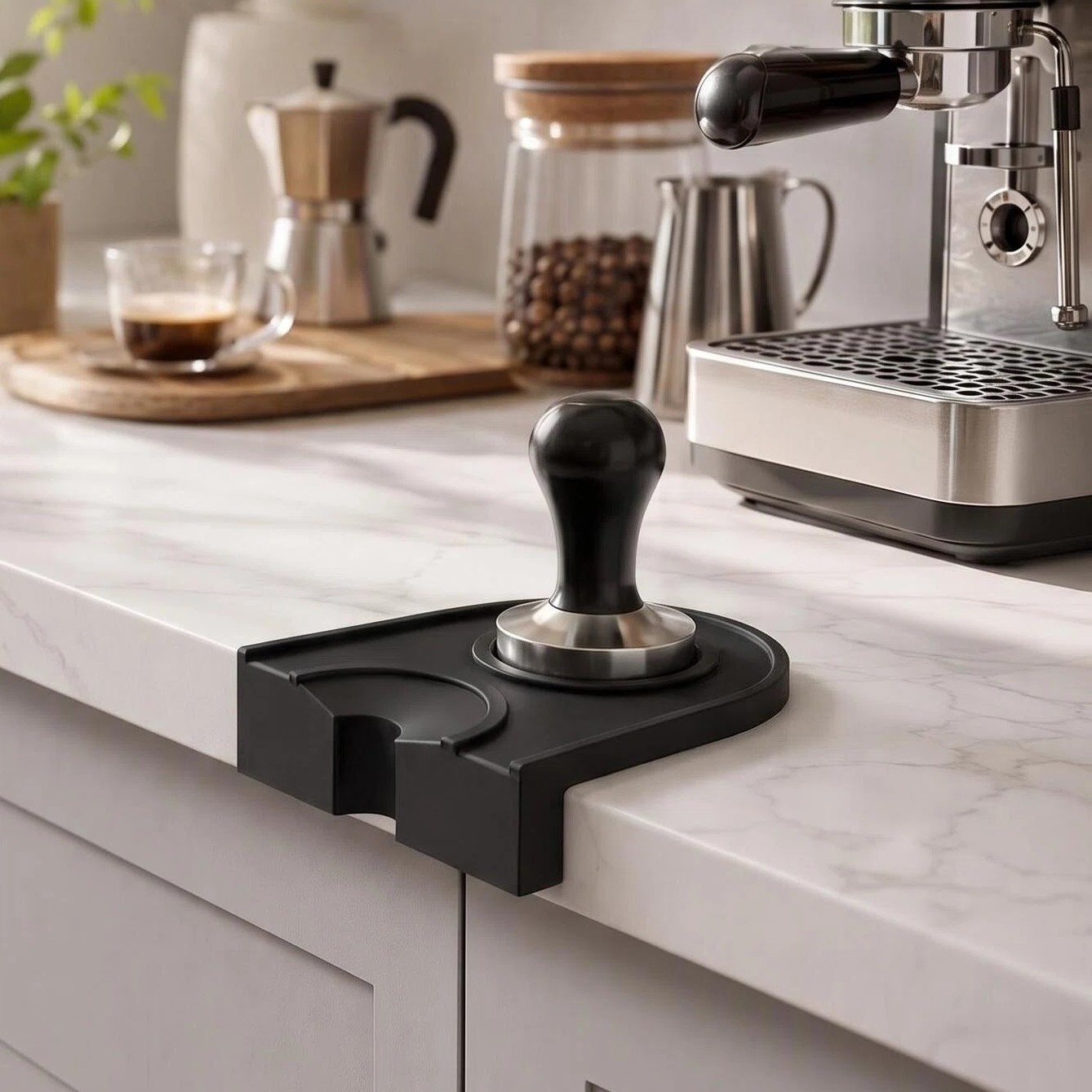 Alas Tamper Kopi Silikon Kecil - Espresso Tamper Set ulasan dan harga