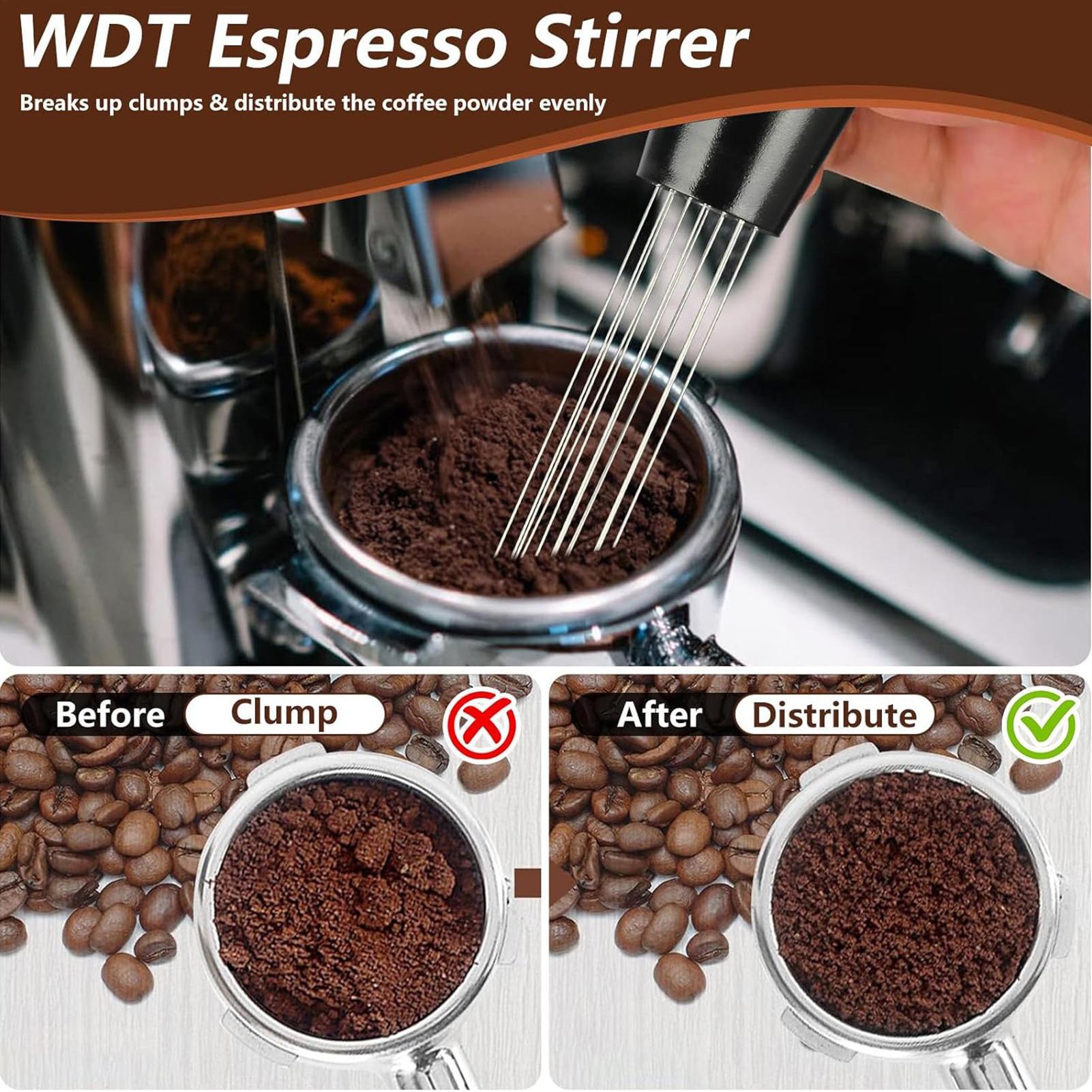 Set Tamper & Distributor Espre - Espresso Tamper Set ulasan dan harga