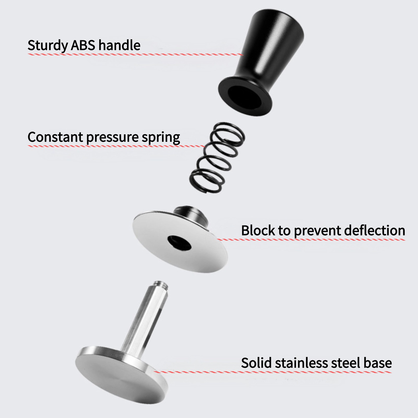 Tamper Espresso 58mm 53mm 51mm - Espresso Tamper Set ulasan dan harga