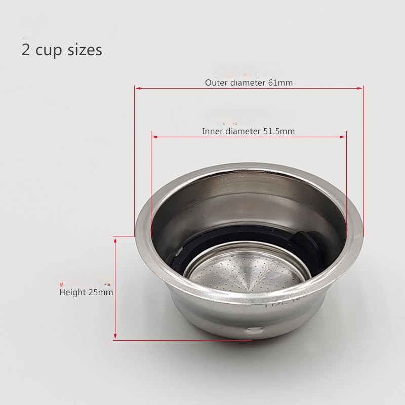 Filter Berpori Bertekanan 51Mm - Coffee Equipment Filter ulasan dan harga