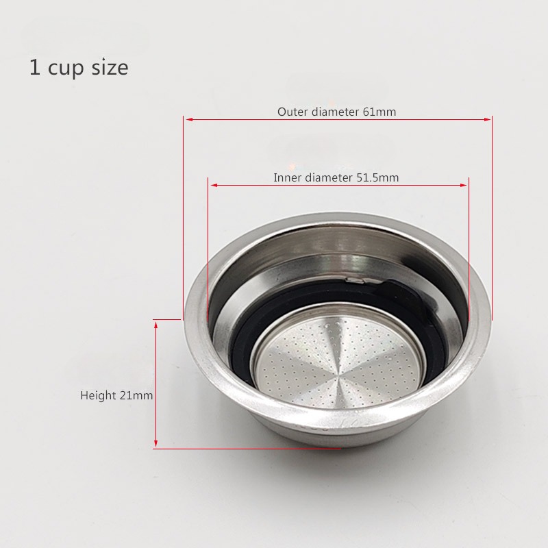 Filter Berpori Bertekanan 51Mm - Coffee Equipment Filter ulasan dan harga