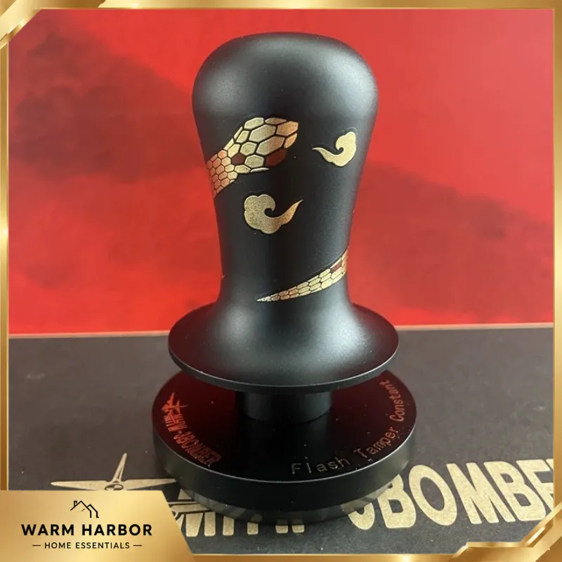 MHW-3BOMBER Spirit Snake Serie - Espresso Tamper Set ulasan dan harga