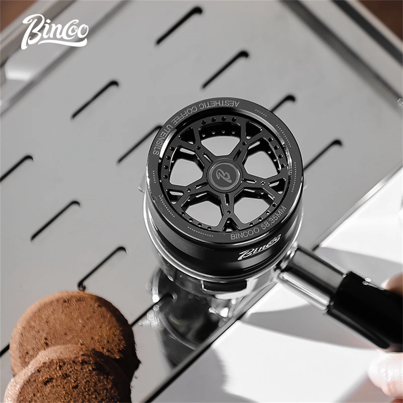 Bincoo 58Mm Portafilter Levele - Espresso Tamper Set ulasan dan harga