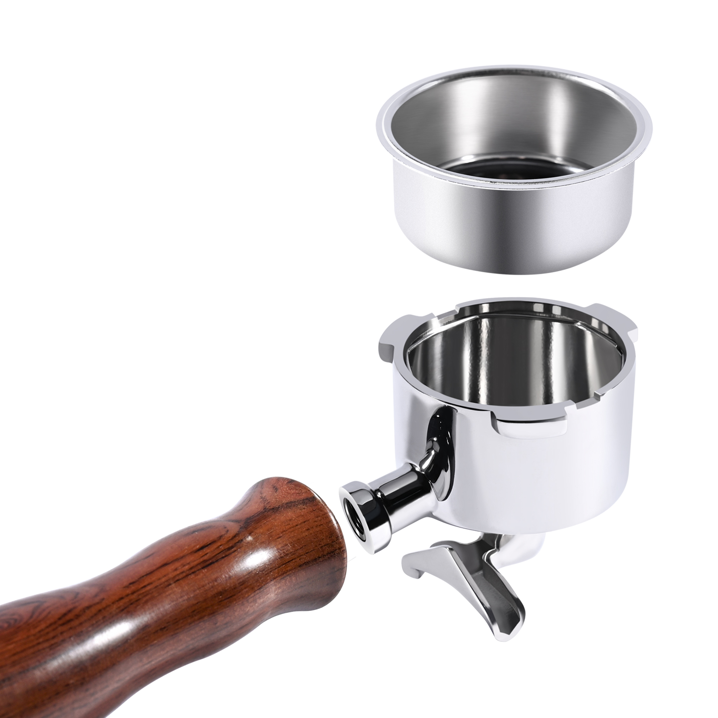 Portafilter Kopi 51mm Double S - Coffee Equipment Filter ulasan dan harga